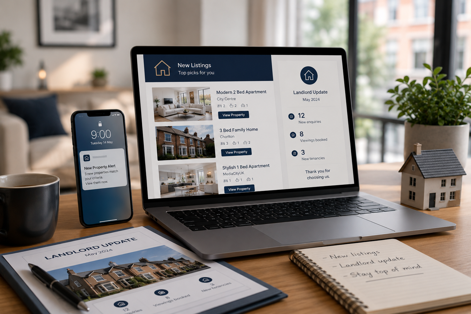 Estate agent email marketing case study