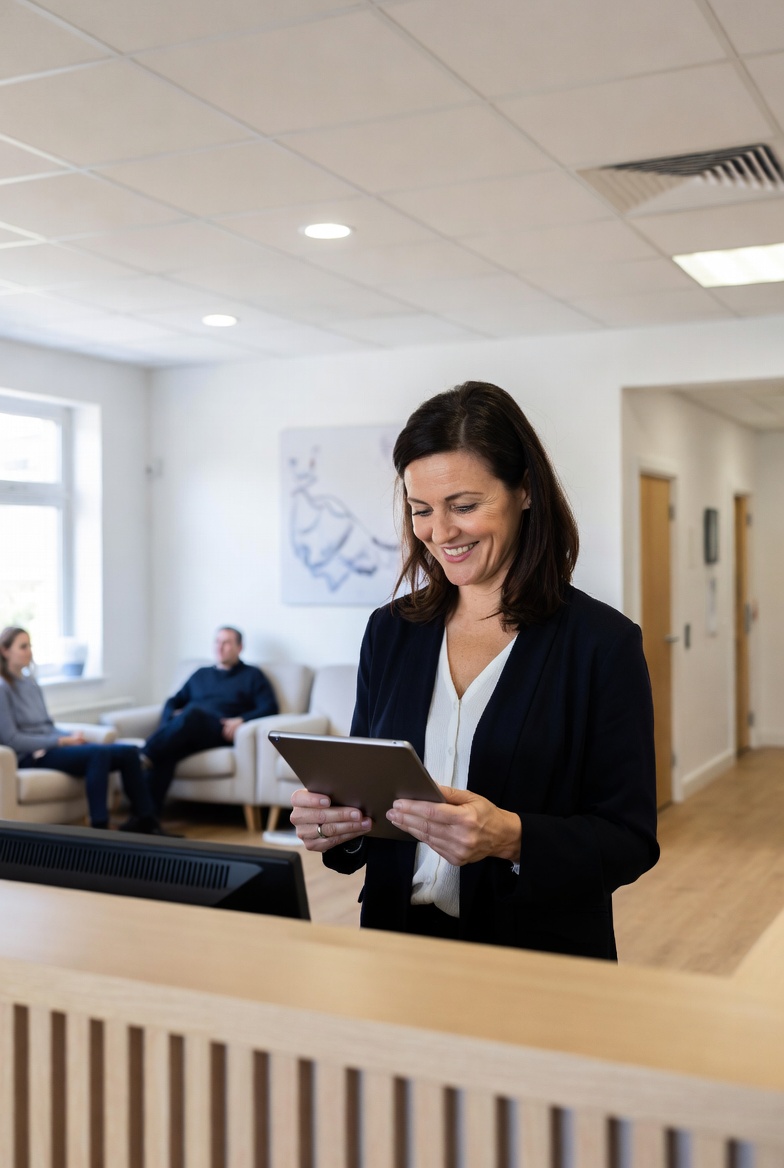 Dental practice AI phone system booking appointments