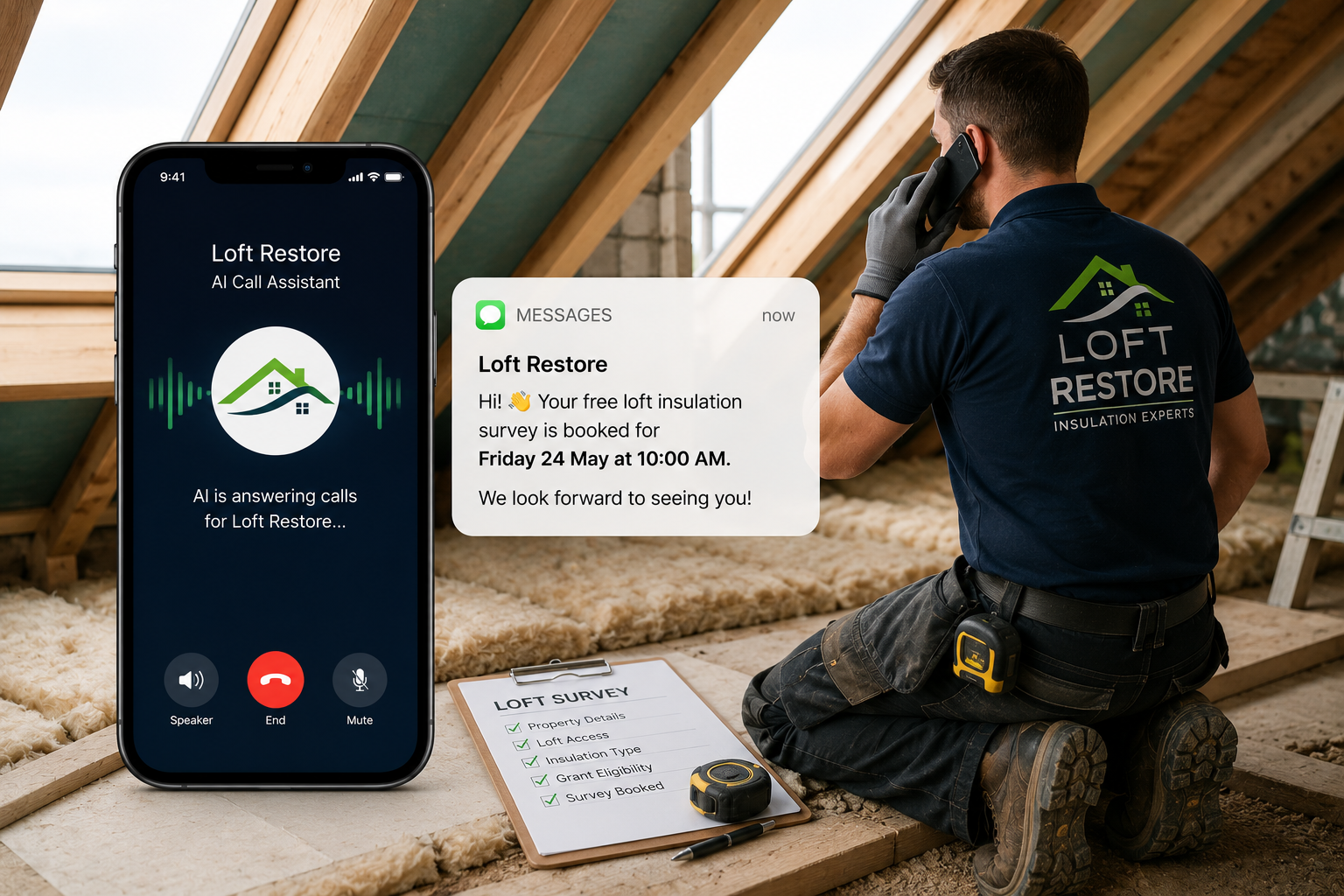 Loft Insulation & Restoration case study