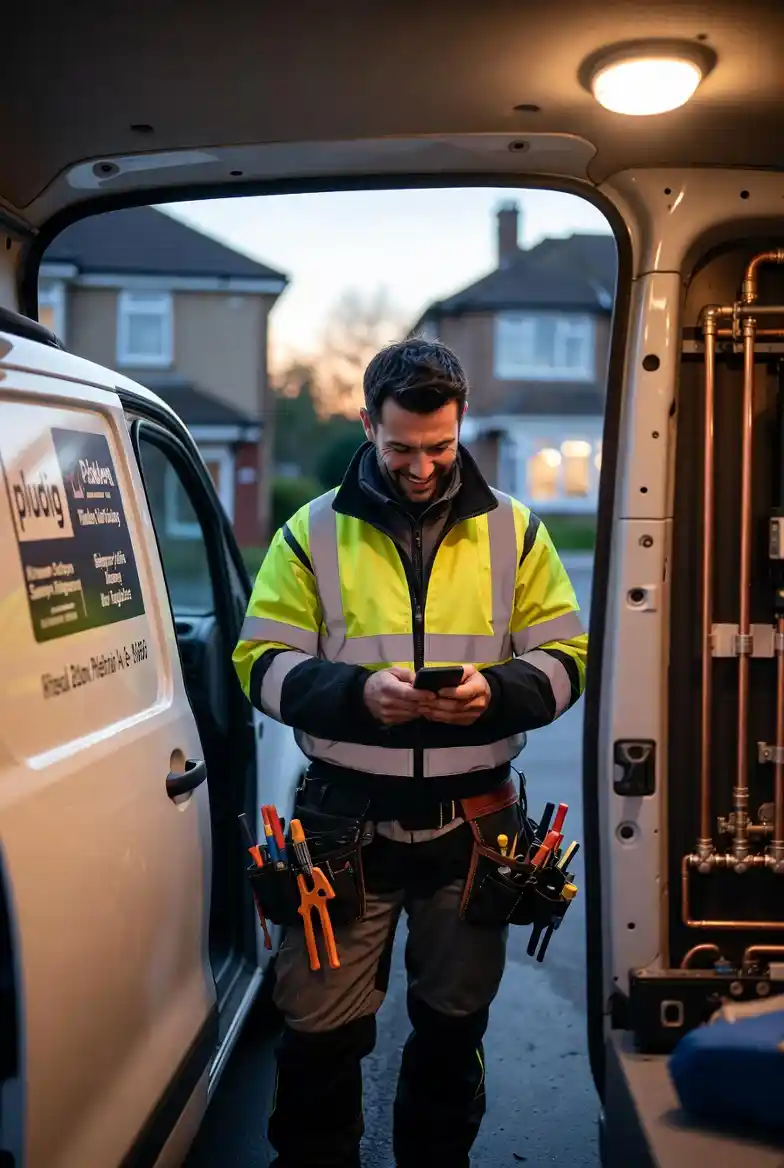 Plumbing business with professional landline capturing jobs