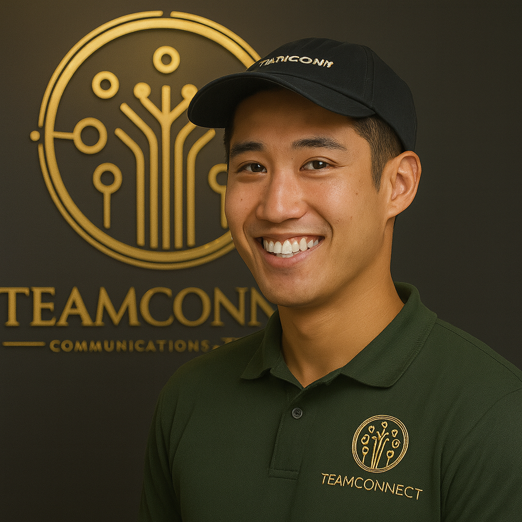 Charlie Thompson, dedicated account manager for Team-Connect business landline clients and ongoing support