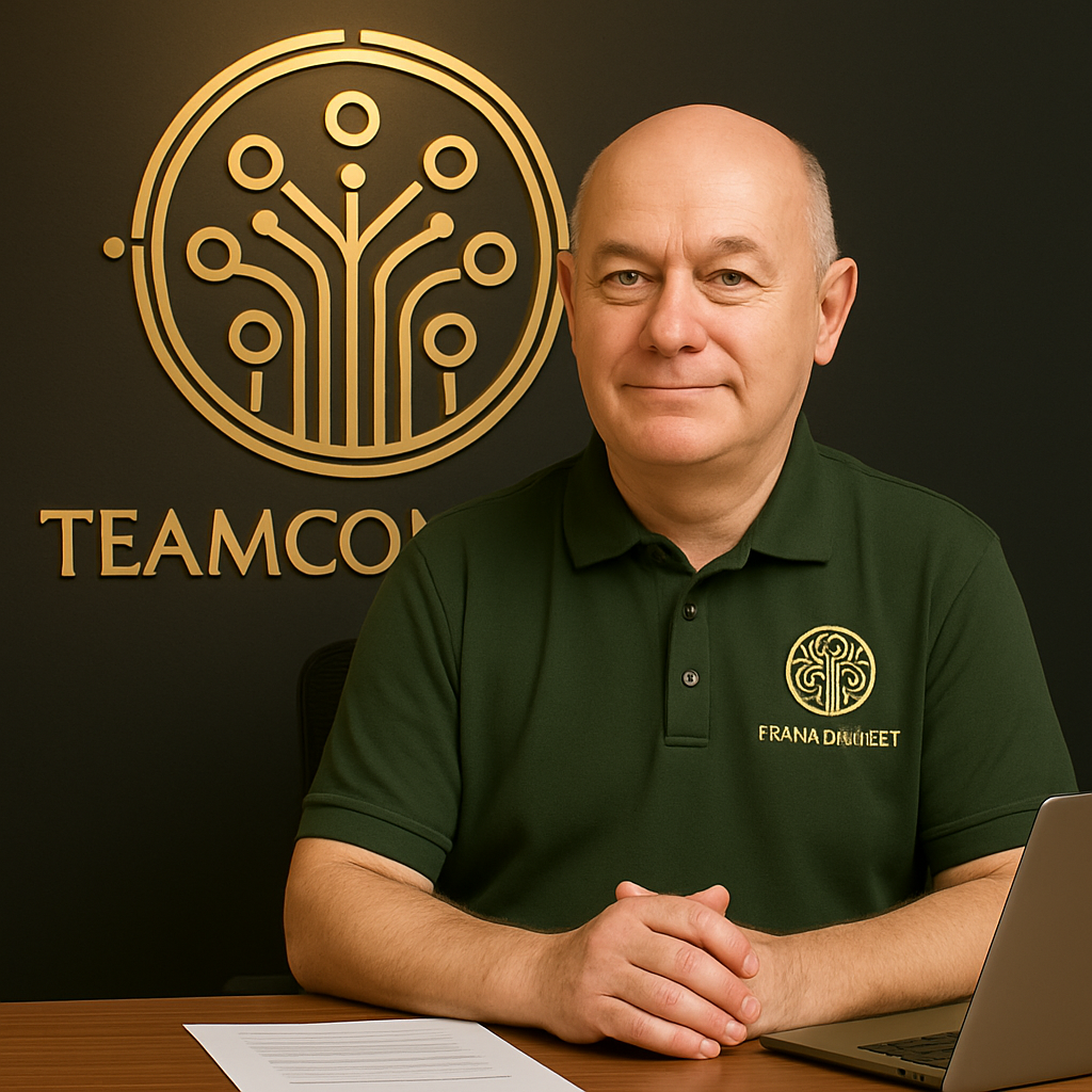 Clyde Anderson, installation specialist for Team-Connect business landline setup and configuration services