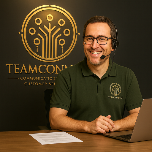 David Thornfield, quality assurance manager ensuring excellent Team-Connect business landline service standards