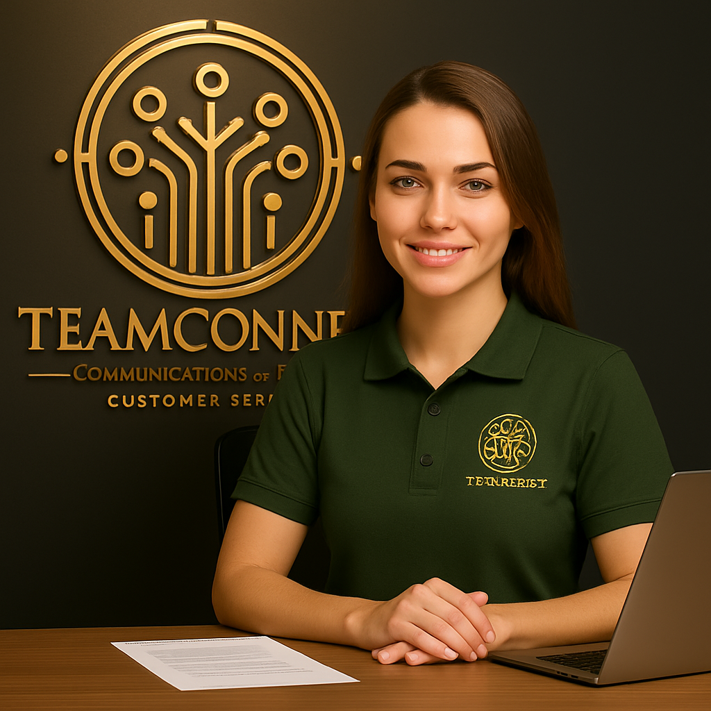 Elli Thompson, AI customer service representative handling complex customer queries and support requests
