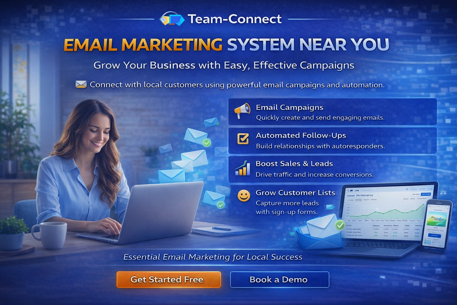 Email Marketing System in Sheffield Interface