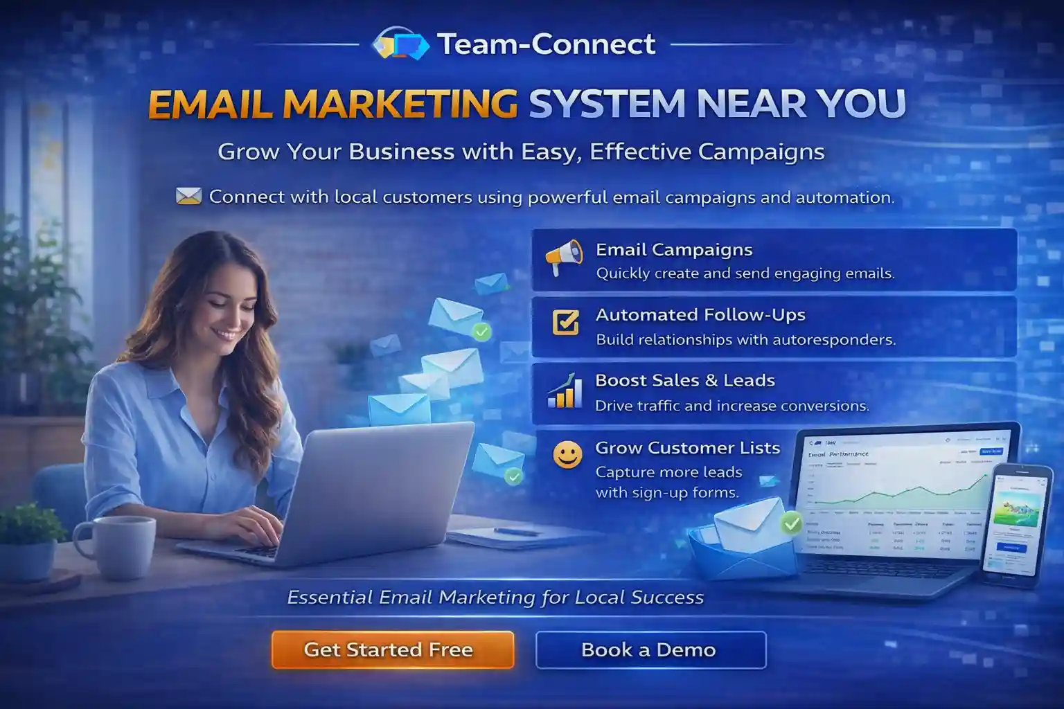 Email Marketing System in Stratford-upon-Avon Interface