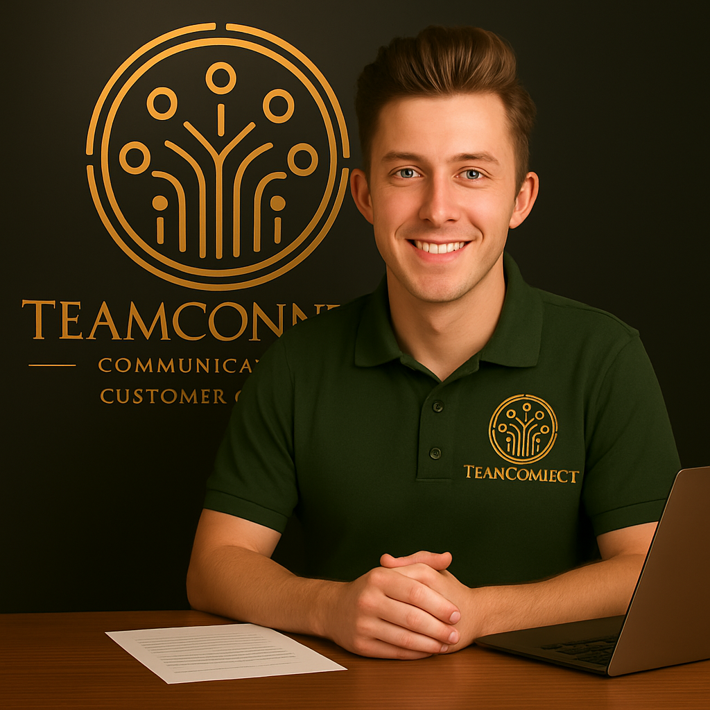 Samuel Brooks, senior consultant providing expert advice on Team-Connect business landline solutions and strategies